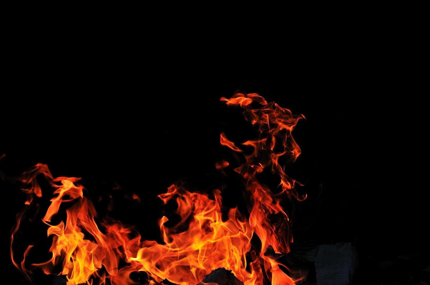 wild fire view photo