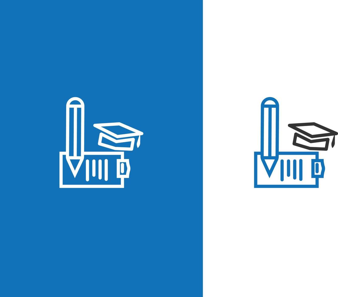 Education vector icons set for internet and online education, e-learning resources, distant online courses, colleges, academies universities and schools. Line art minimalist style. Black color.