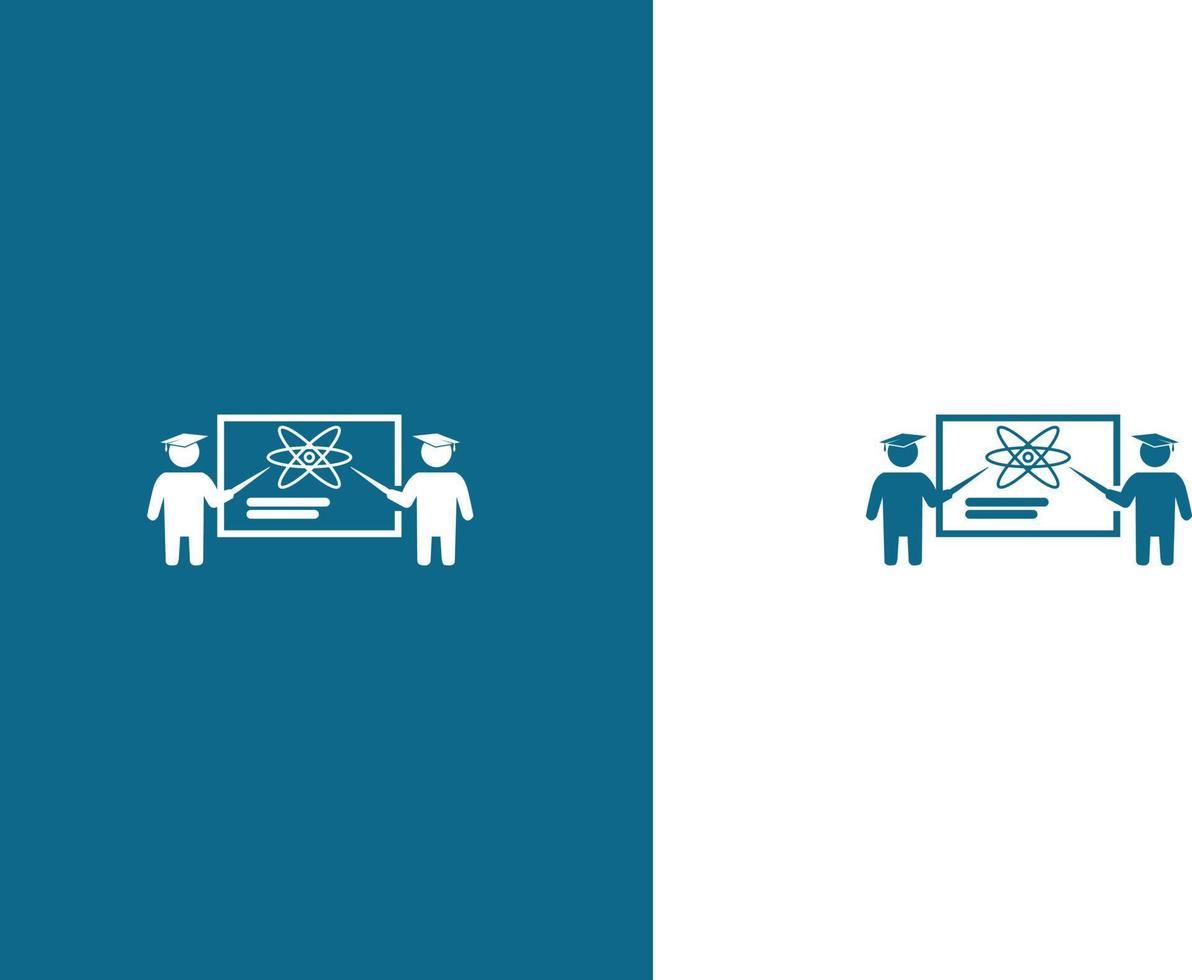 Education vector icons set for internet and online education, e-learning resources, distant online courses, colleges, academies universities and schools. Line art minimalist style. Black color.