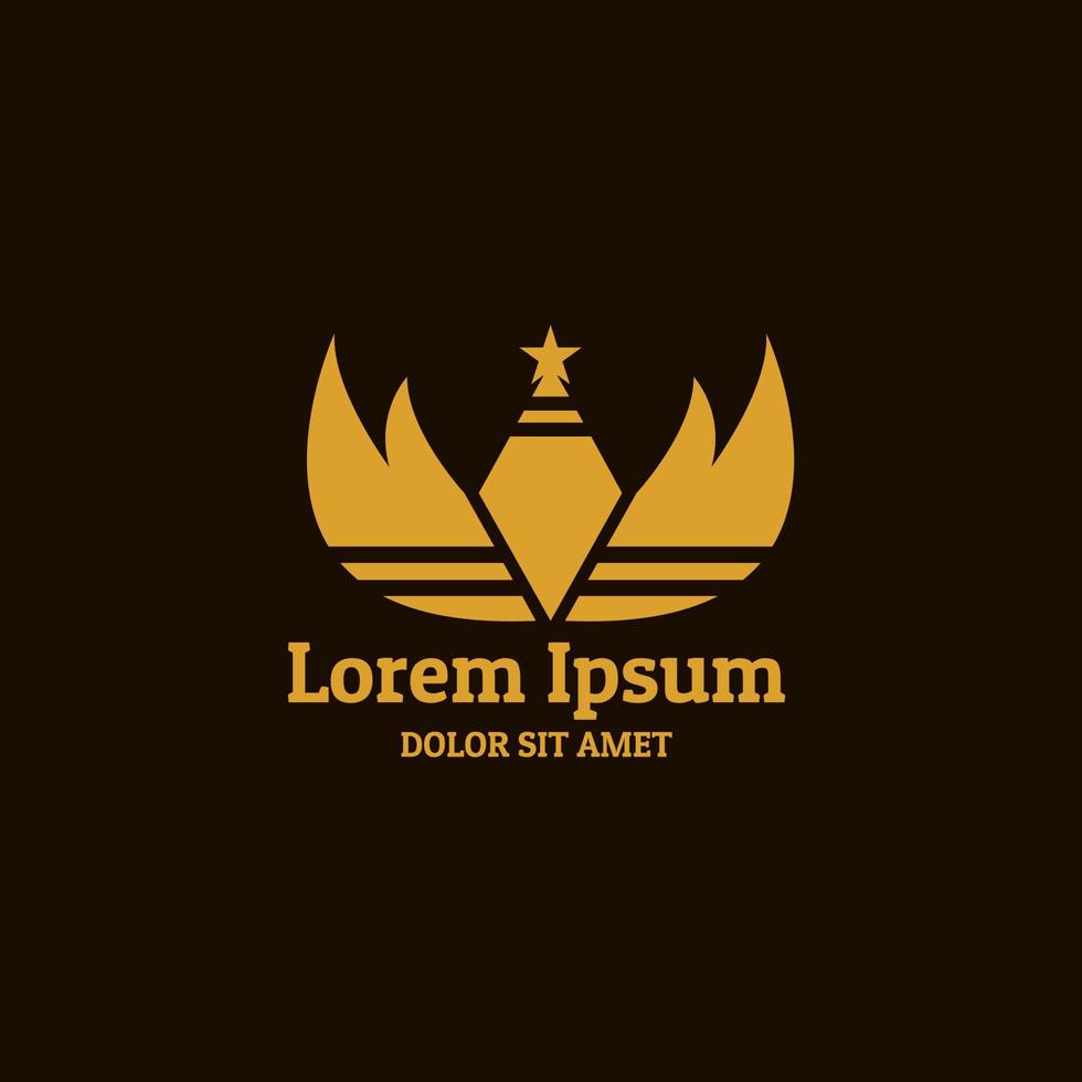 Crown logo. Luxurious and elegant logo. Logo design in a modern and minimalist style vector
