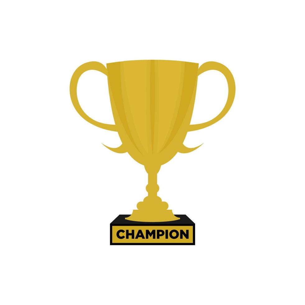 trophy graphic illustration vector