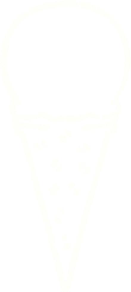 Ice Cream Chalk Drawing vector