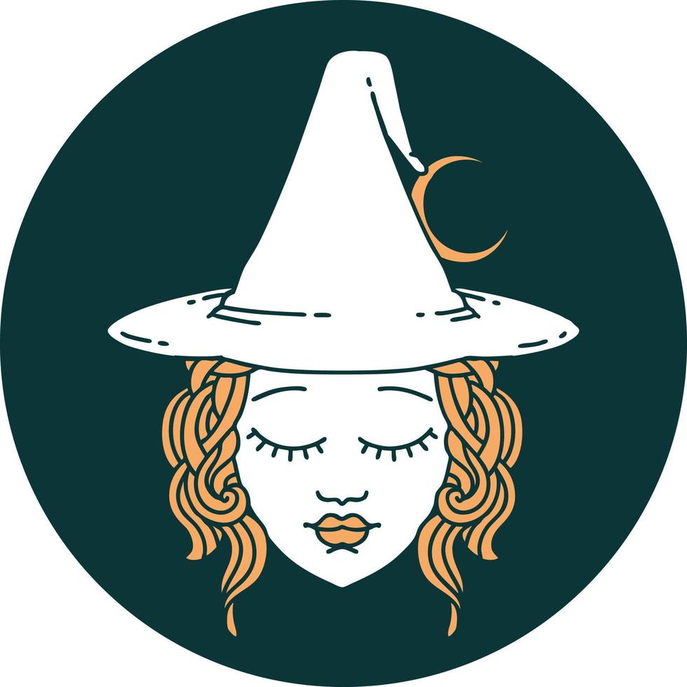 human mage character icon vector