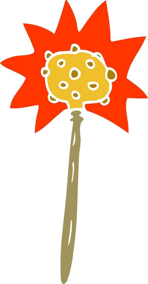 cartoon doodle mallet vector