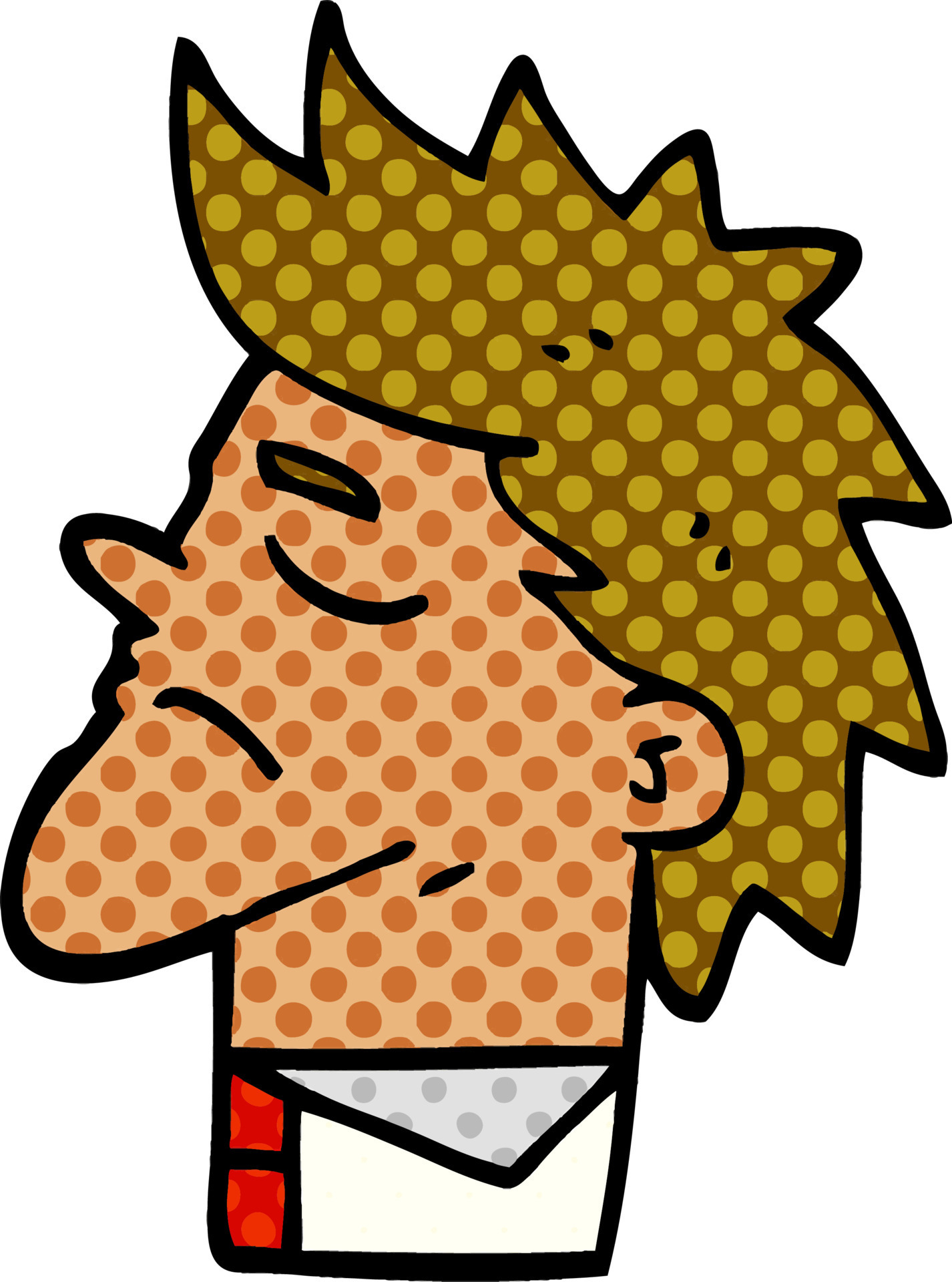 cartoon doodle arrogant man 12129054 Vector Art at Vecteezy