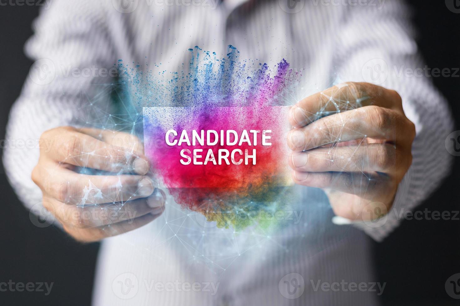 Candidate business search. photo
