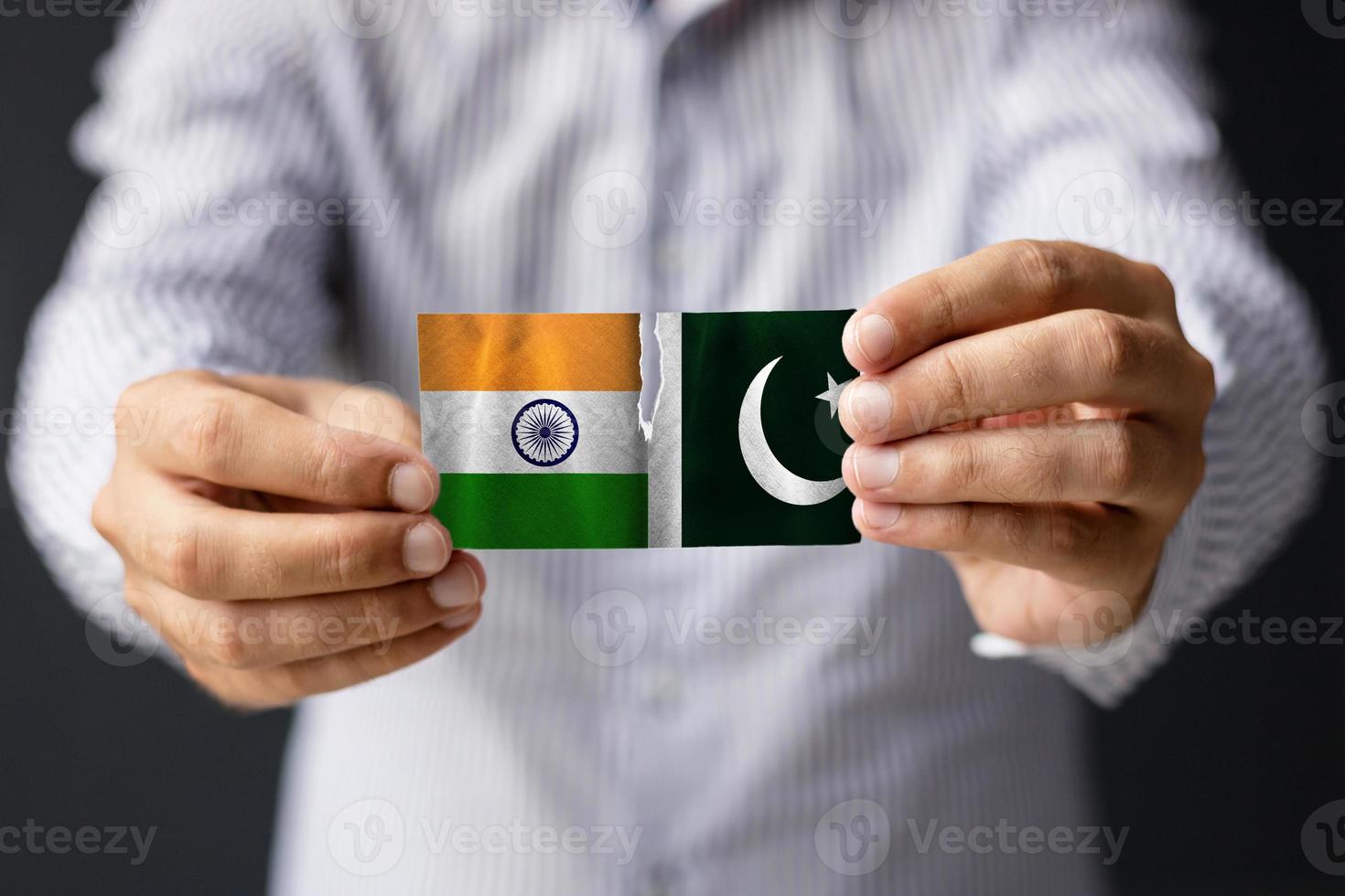 India vs Pakistan. photo