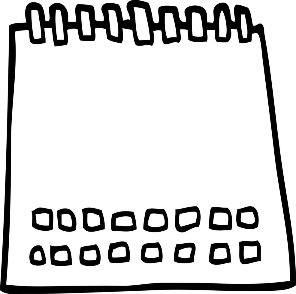 Blank Calendar Clipart Black And White blank-calendar-clipart-black-and-white