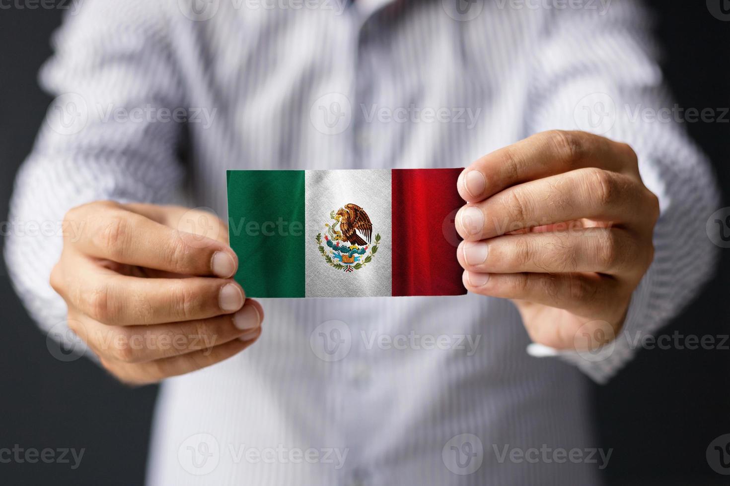 bandera oficial mexicana. foto