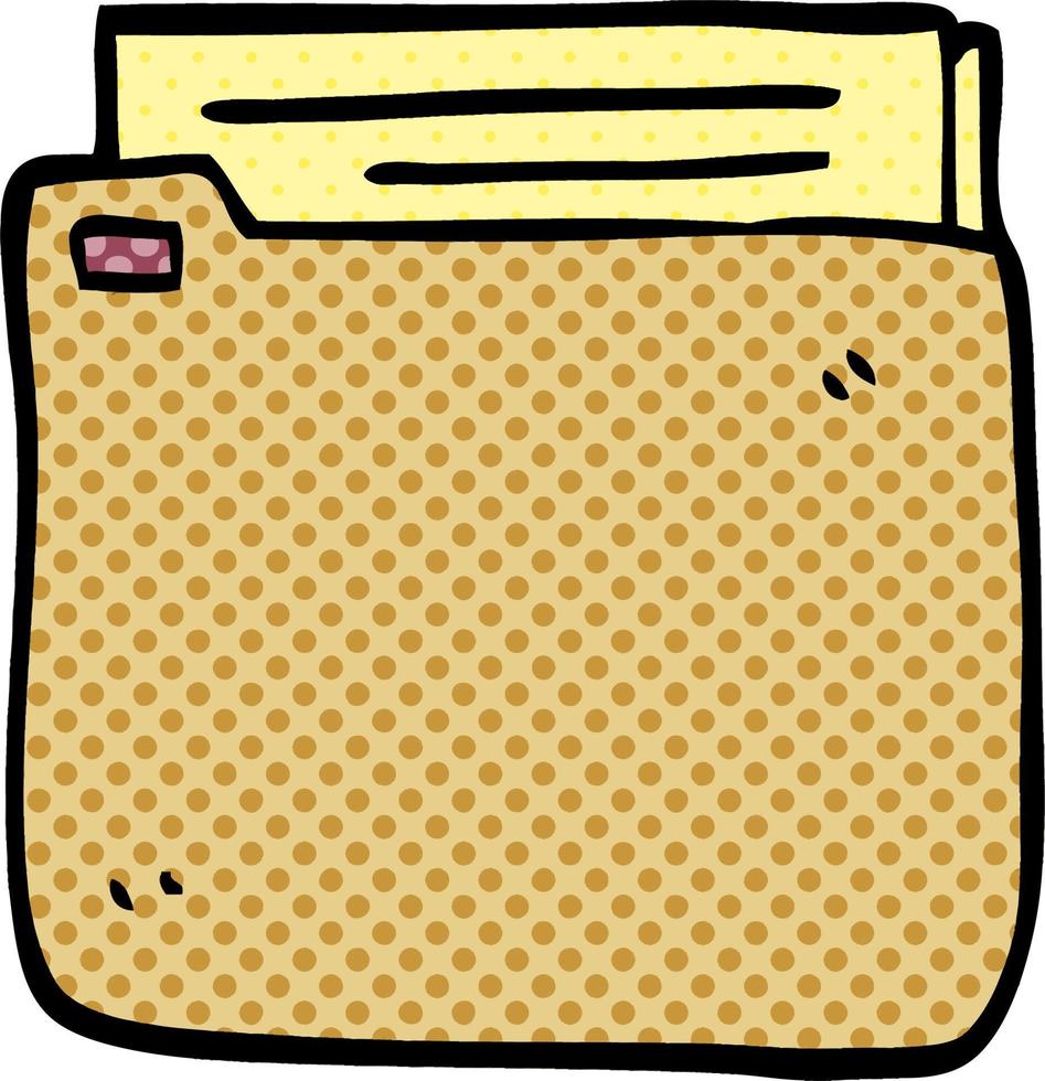 cartoon doodle file vector