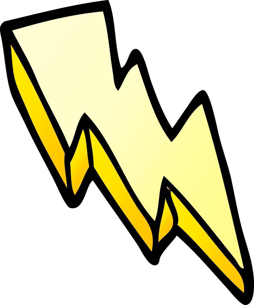cartoon doodle lightning bolt 12129625 Vector Art at Vecteezy