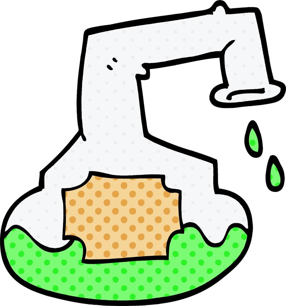cartoon doodle science experiment vector