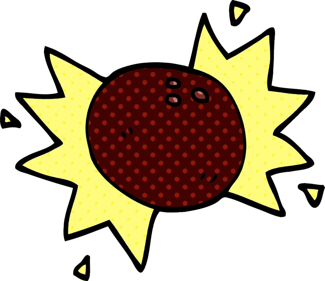 cartoon doodle striking bowling ball vector