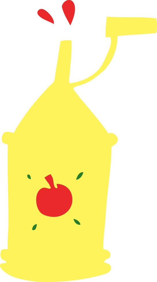 cartoon doodle tomato sauce vector