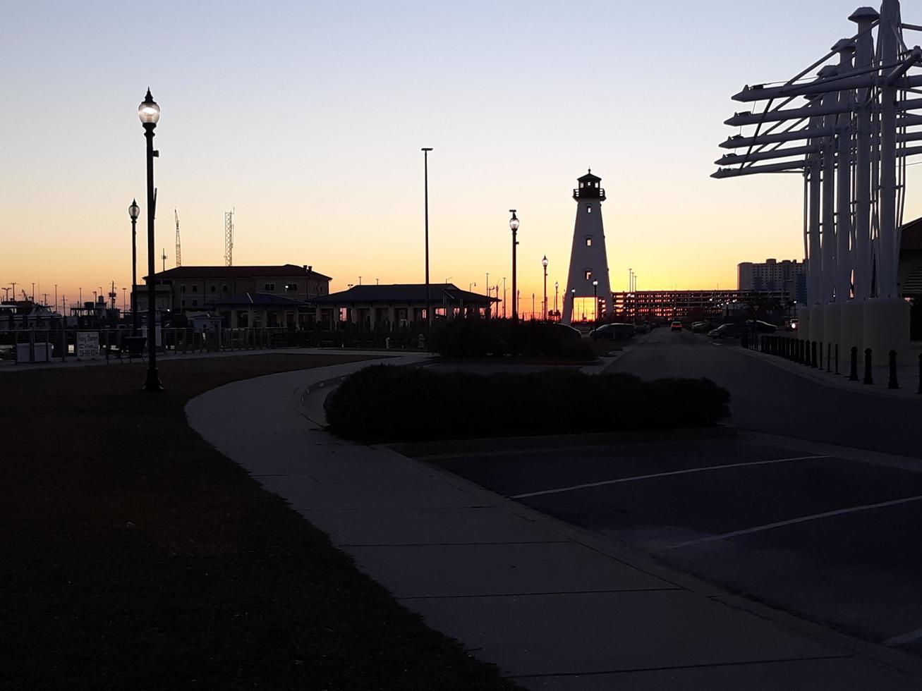 Sun Down Silhouette Skylines photo