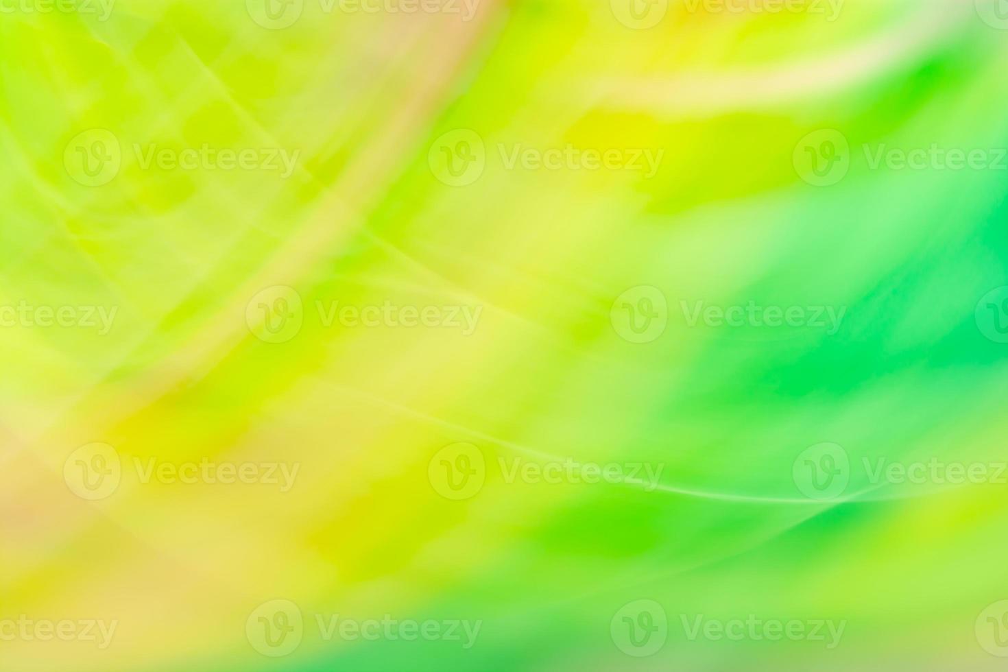Bright yellow green abstract background with waves photo