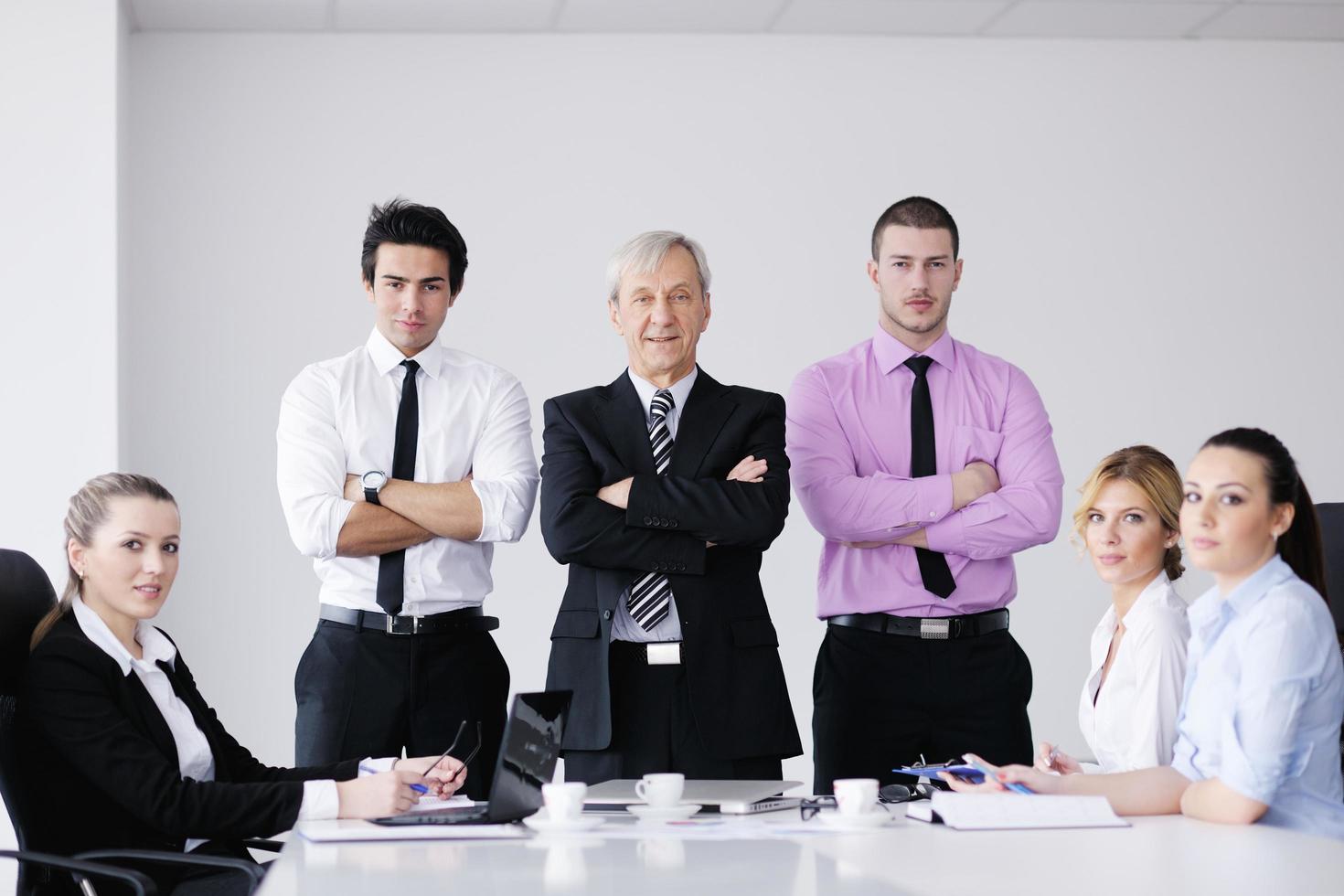 equipo de gente de negocios foto