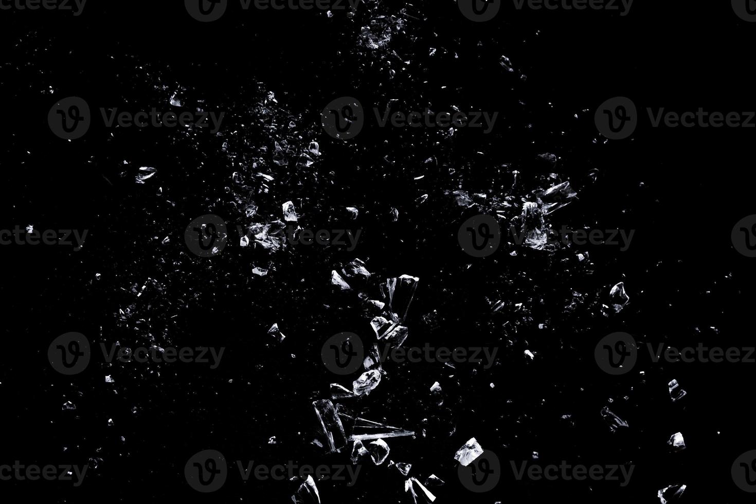 abstract broken glass for overlay textures background photo