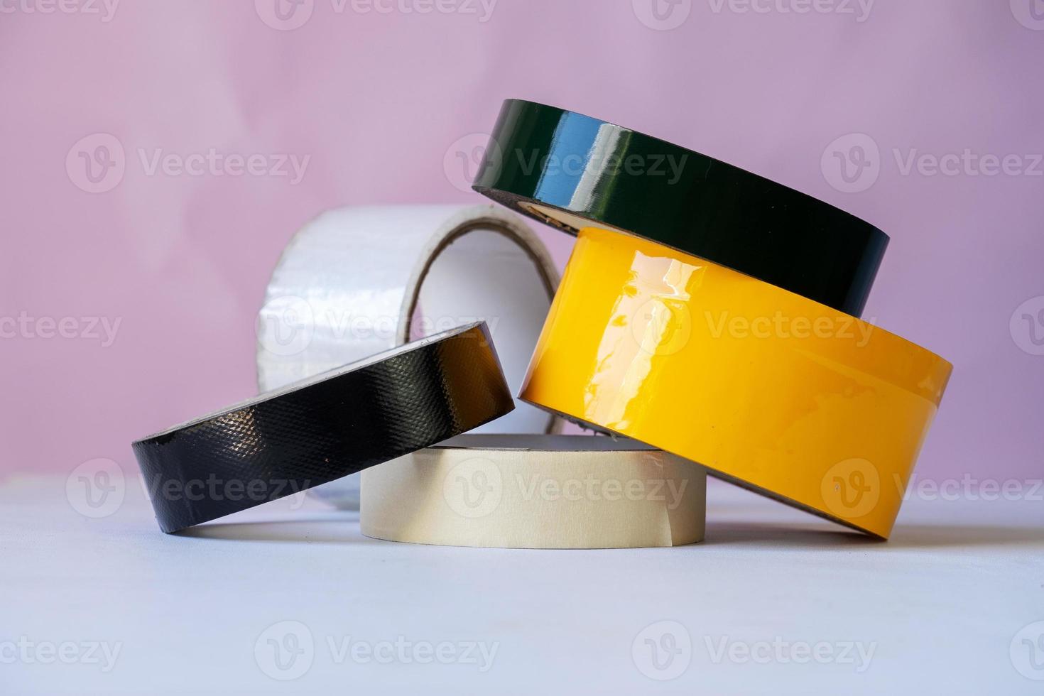 composition variations of sellotape and duct tape photo