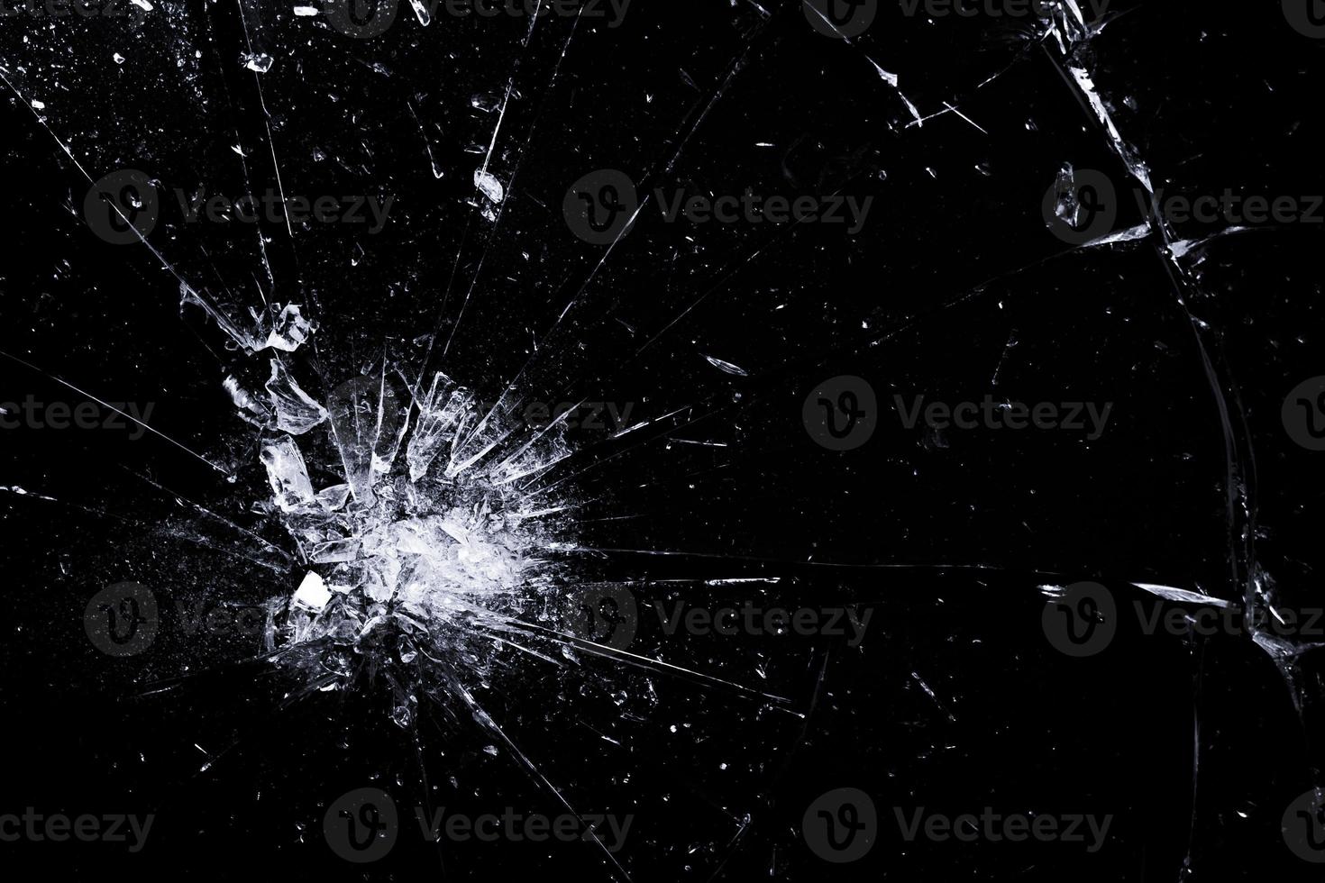 abstract broken glass for overlay textures background photo