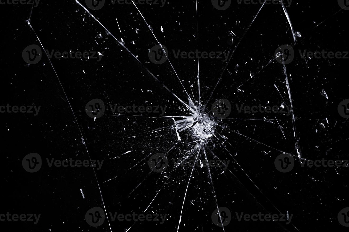 abstract broken glass for overlay textures background photo