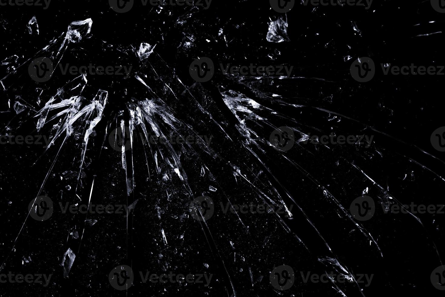 abstract broken glass for overlay textures background photo