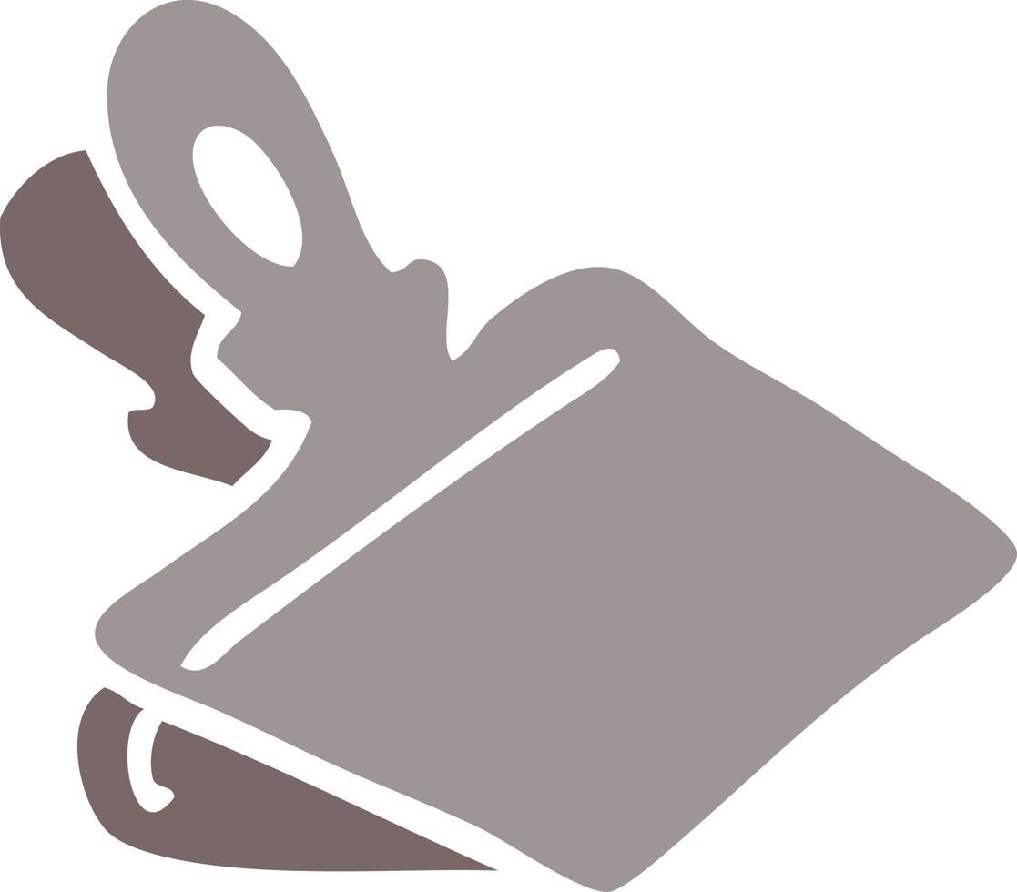 cartoon doodle paper clip vector