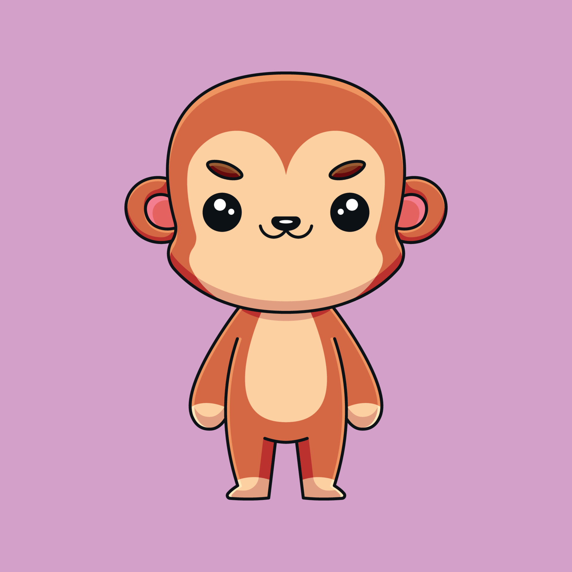 Monkey Drawing Tutorial  How to draw Monkey step by step
