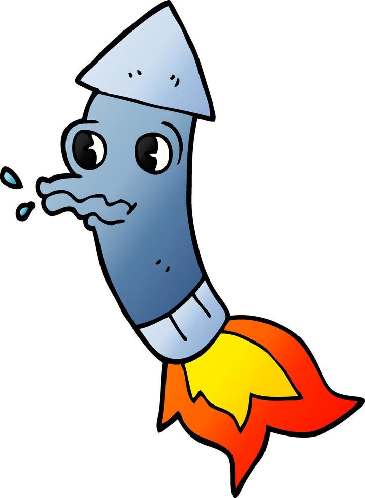 cartoon doodle firework vector