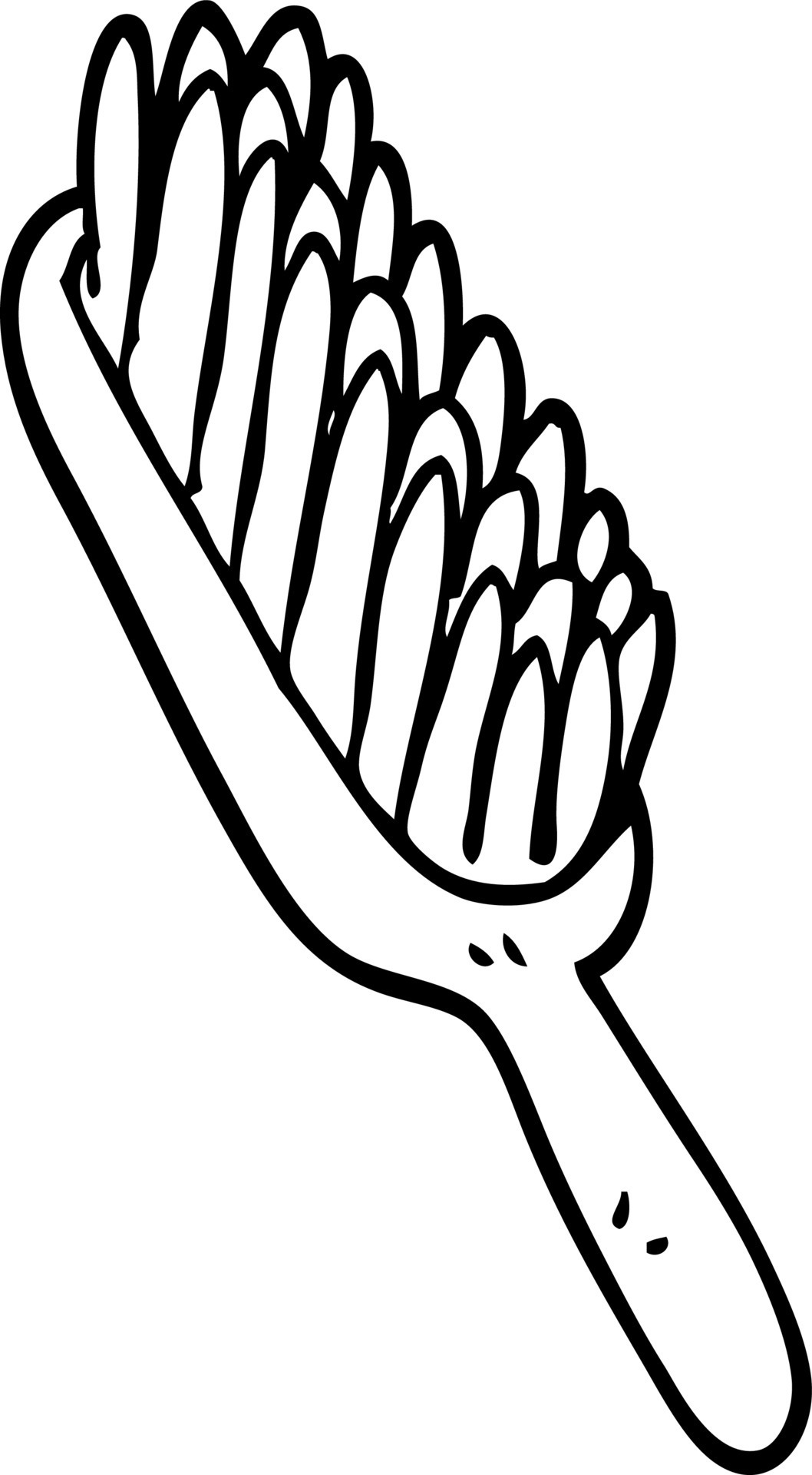 line drawing cartoon hair brush 12133003 Vector Art at Vecteezy line drawing cartoon hair brush 12133003 Vector Art at Vecteezy