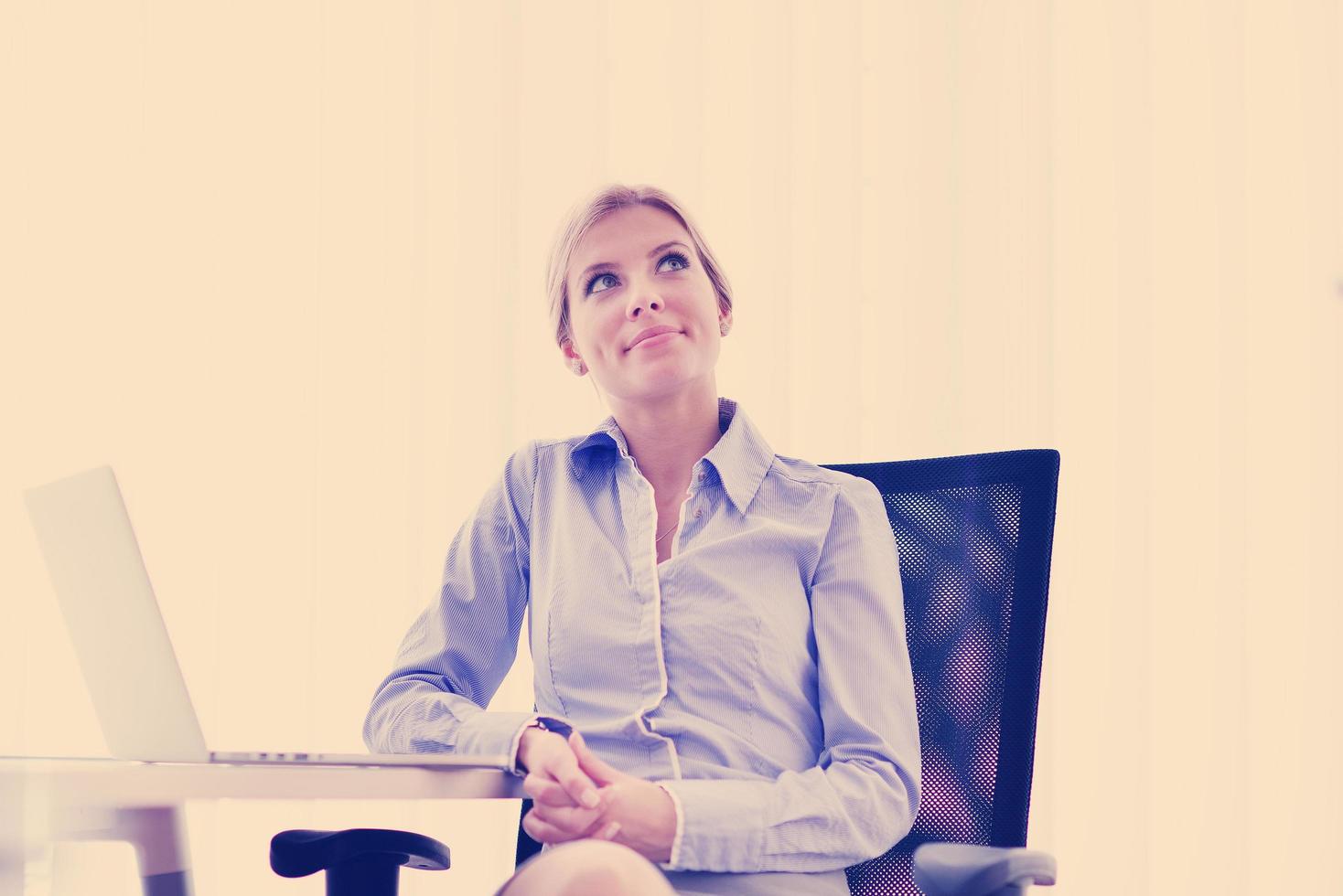 business woman at  office photo