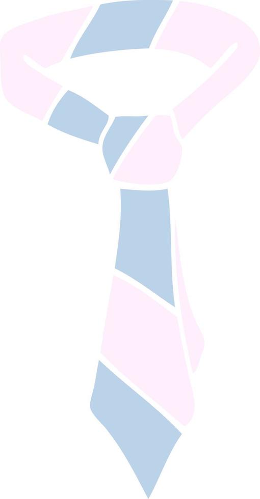 cartoon doodle of a tie vector
