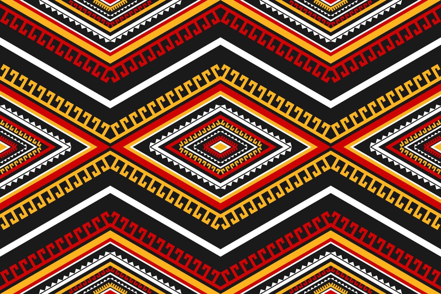 geométrico étnico oriental de patrones sin fisuras tradicionales. vector