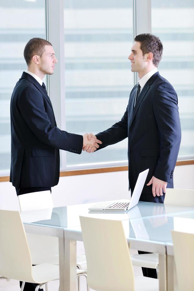 handshake on business meeting photo