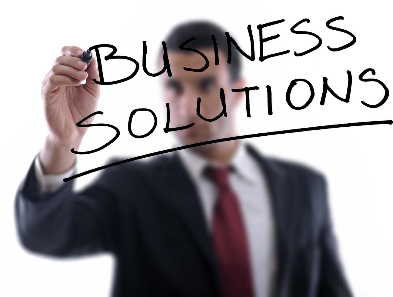 business solutions view photo