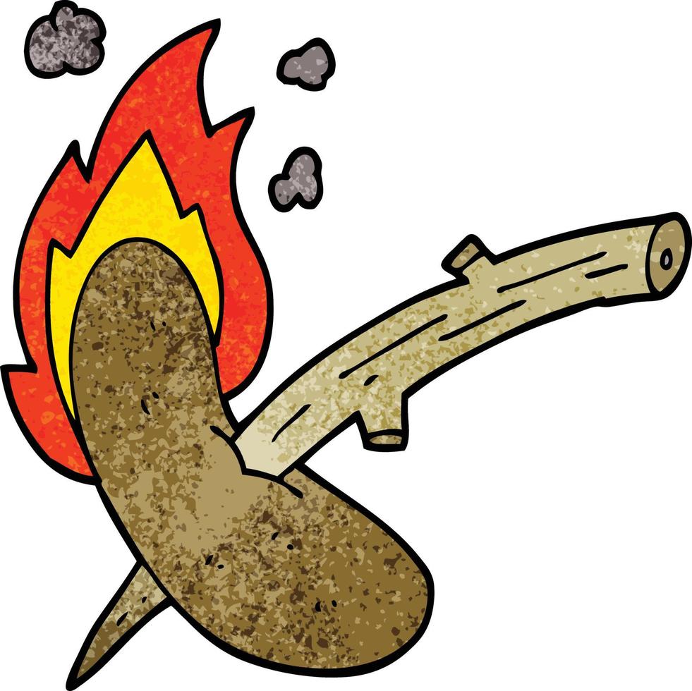 cartoon doodle of a hot dog vector