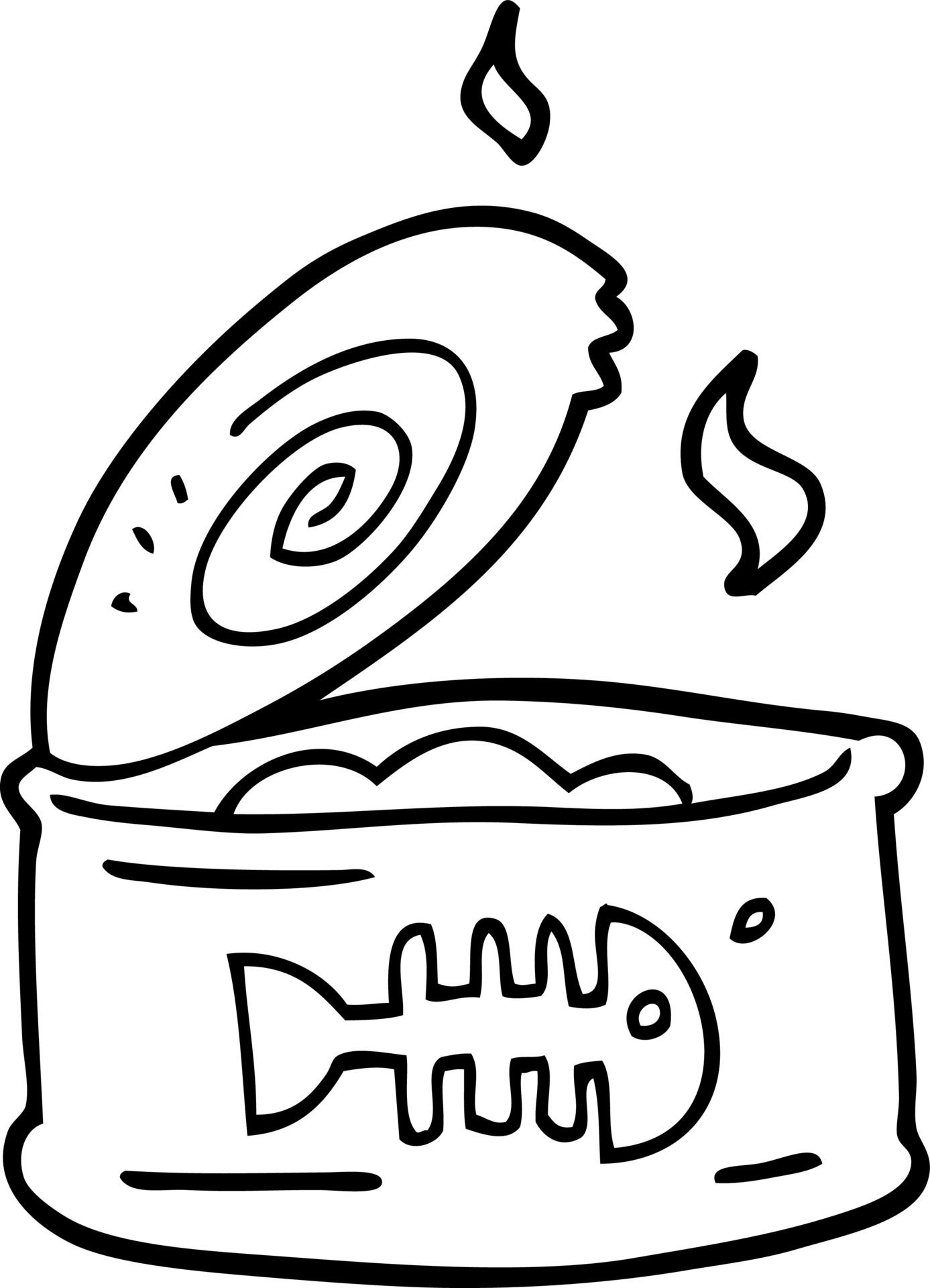 Tuna Can Drawing