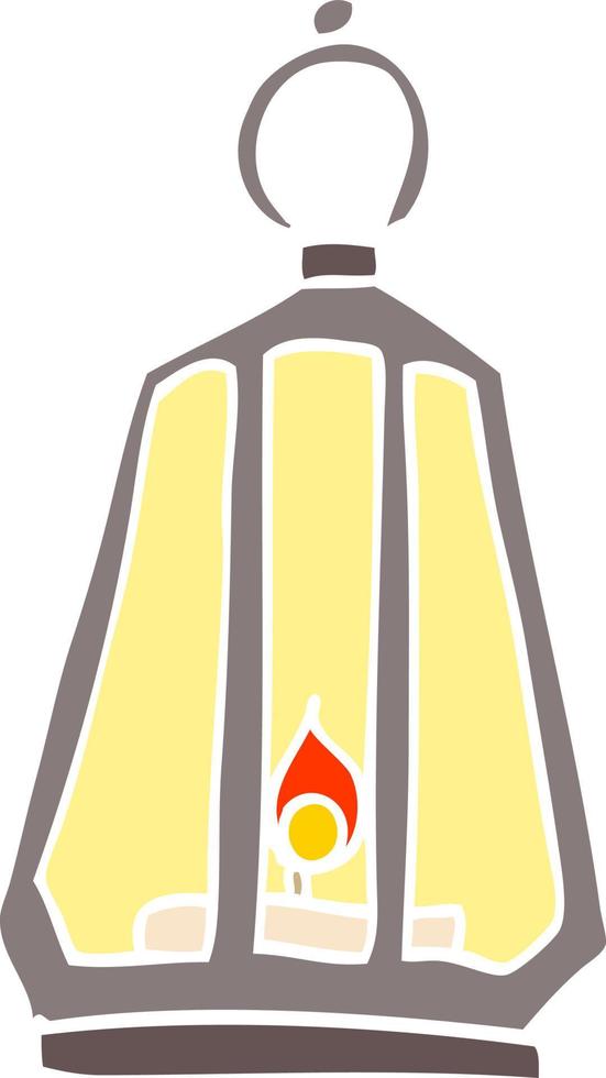 cartoon doodle lantern vector