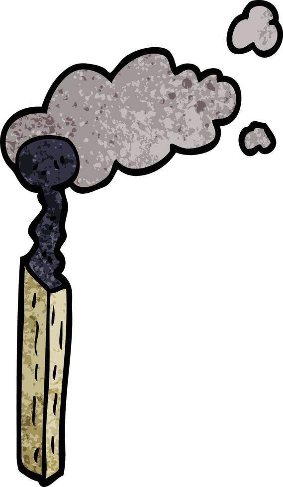 cartoon doodle match vector
