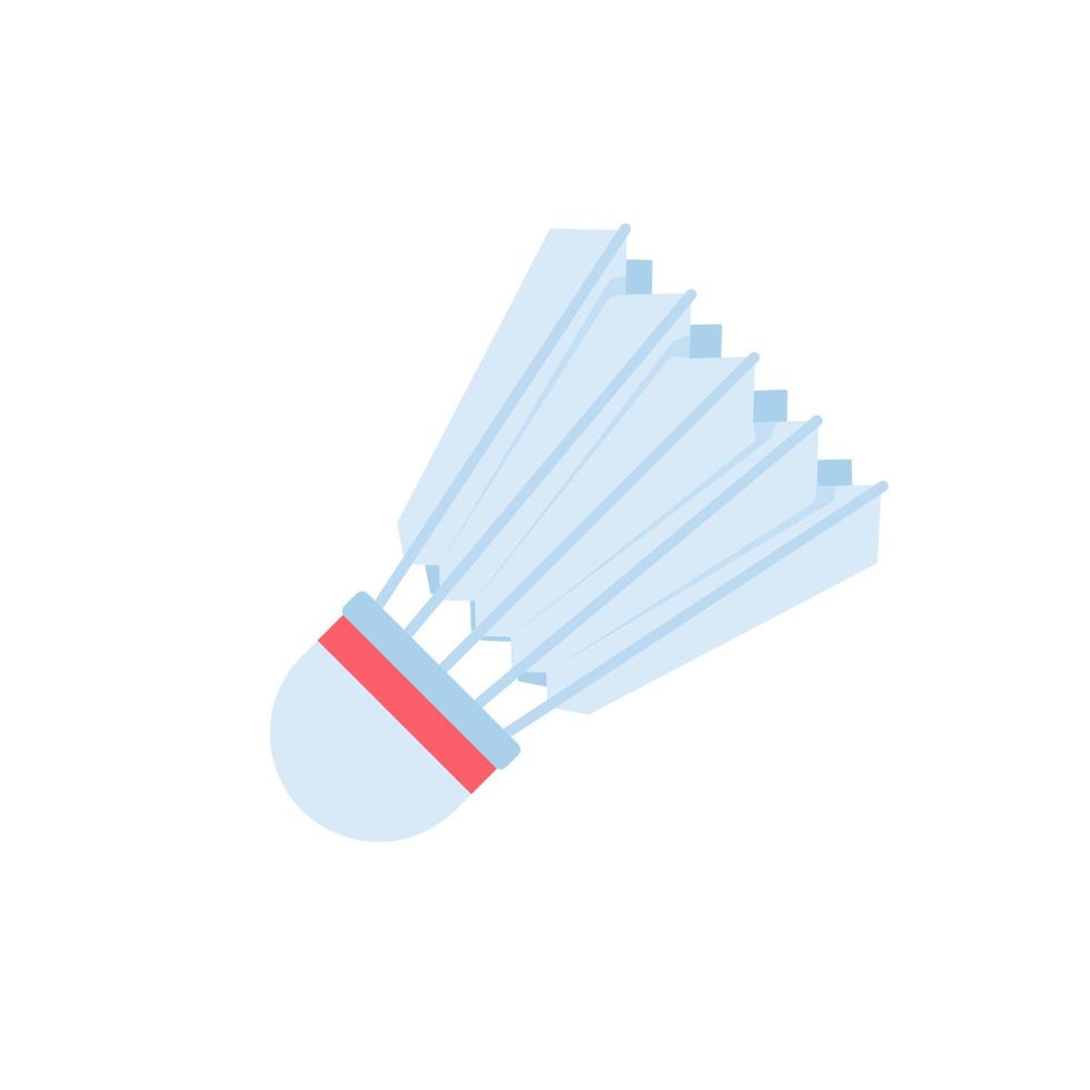 feather badminton ball for sporting events in the gym 12138627 Vector