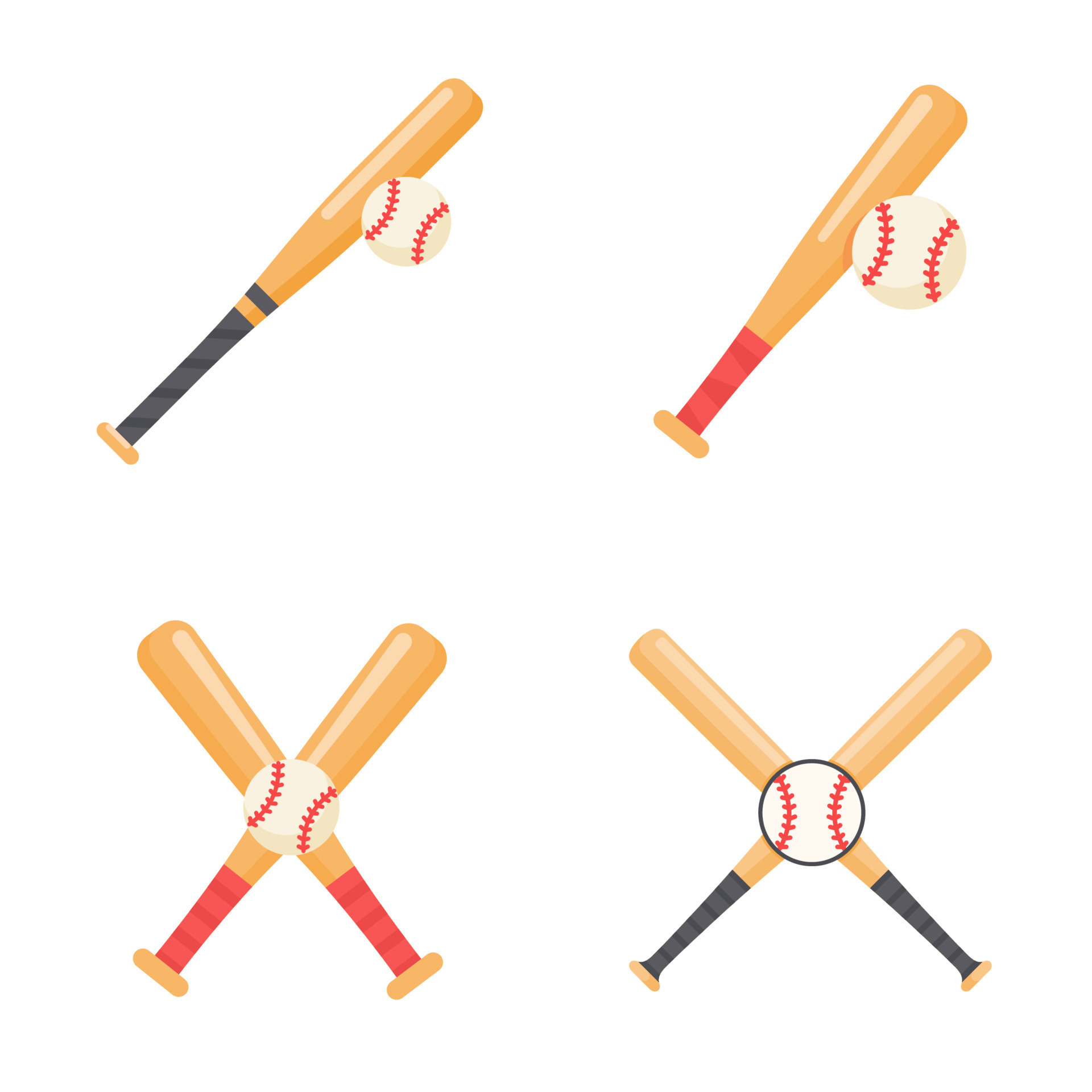 Baseball bats are used to hit baseballs in sporting events. 12138654