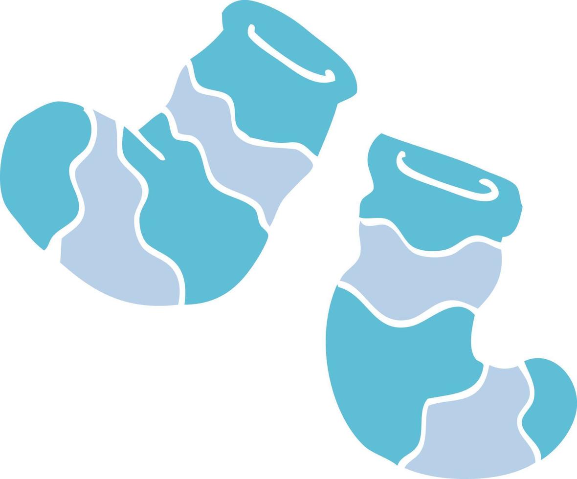 cartoon doodle socks vector