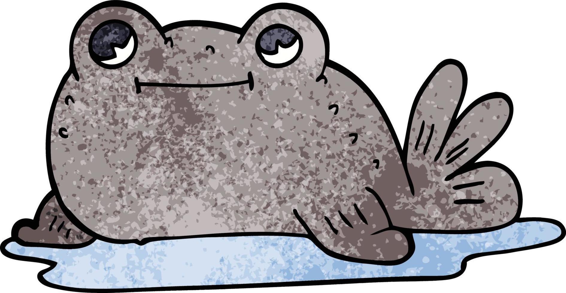 cartoon doodle of a fish vector