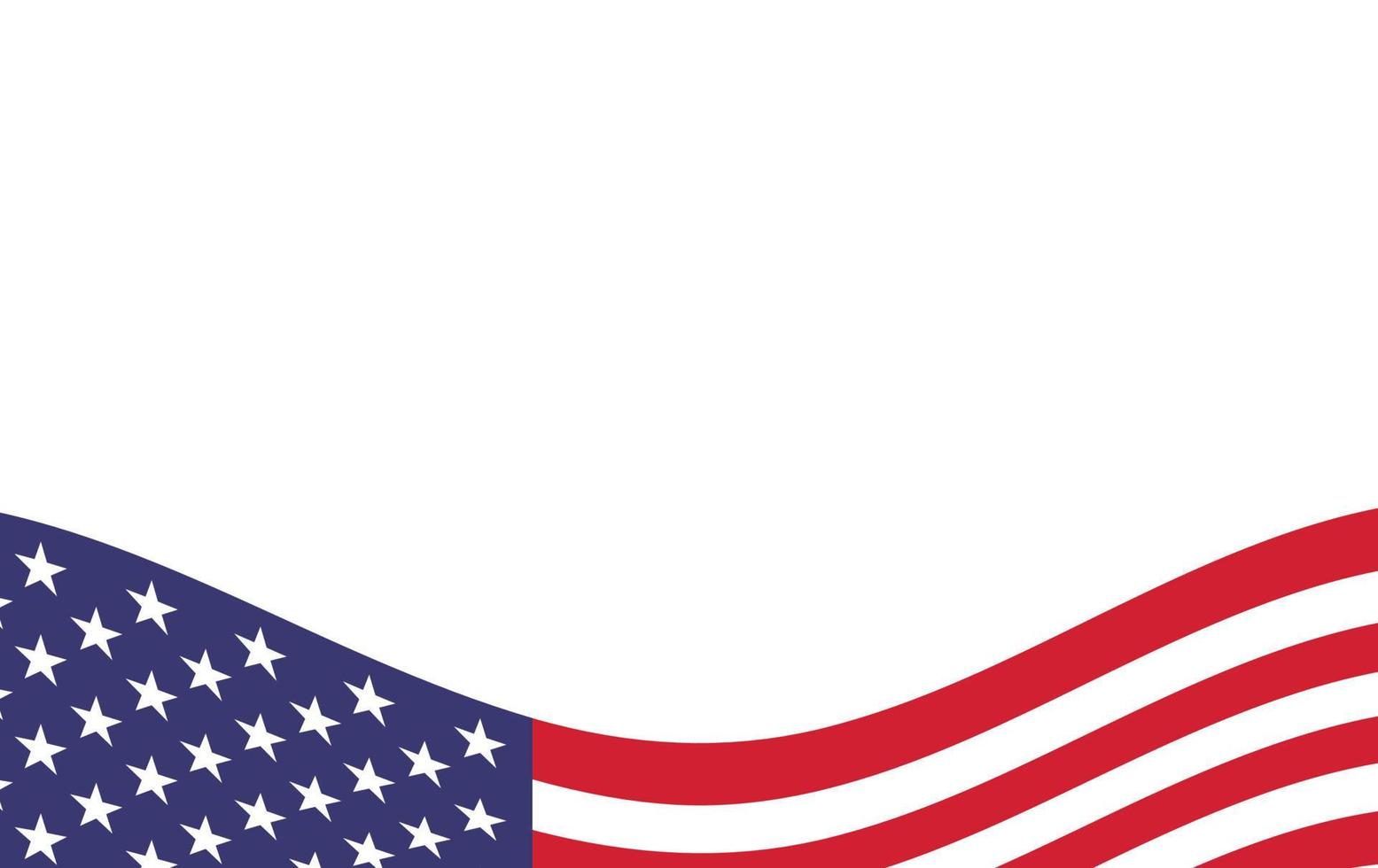 bandera estadounidense. papel pintado americano. antecedentes vector