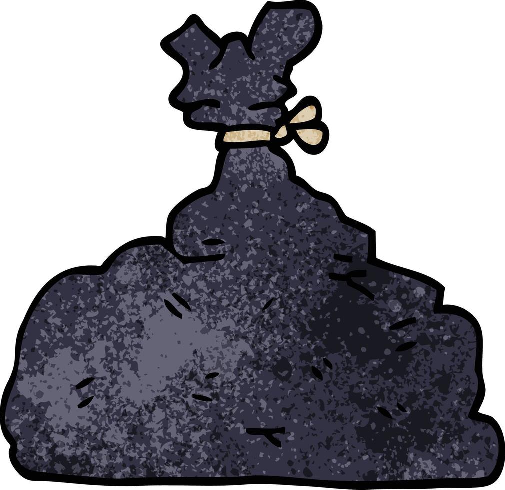 cartoon doodle garbage bag 12140674 Vector Art at Vecteezy