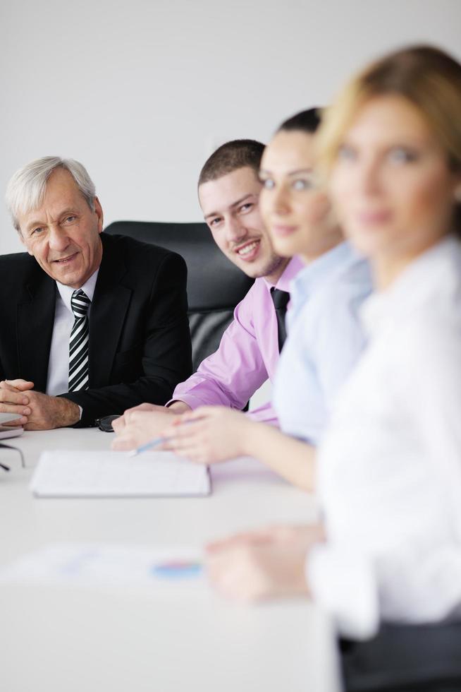 business people team on meeting photo
