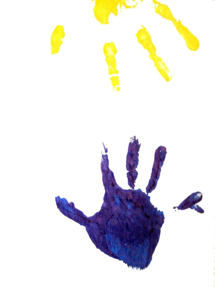 hand print view photo