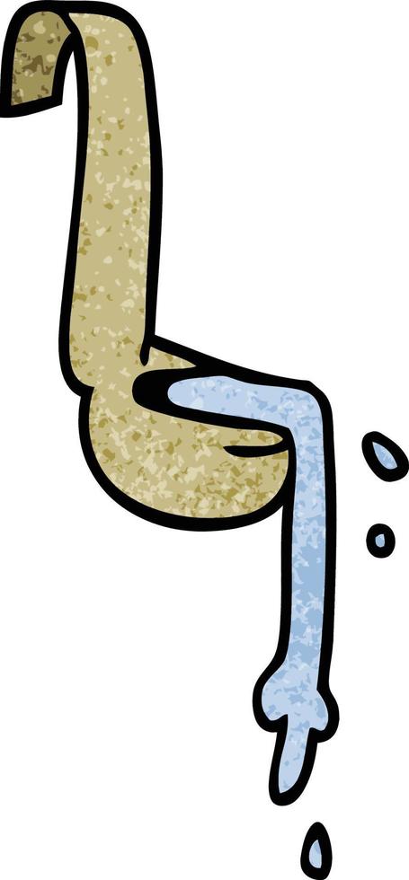 cartoon doodle ladle of food vector