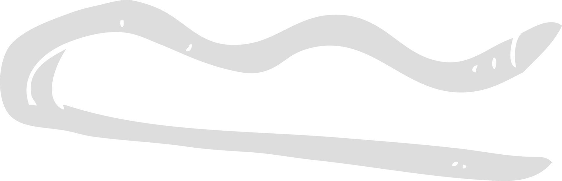 flat color illustration of a cartoon hair clip vector