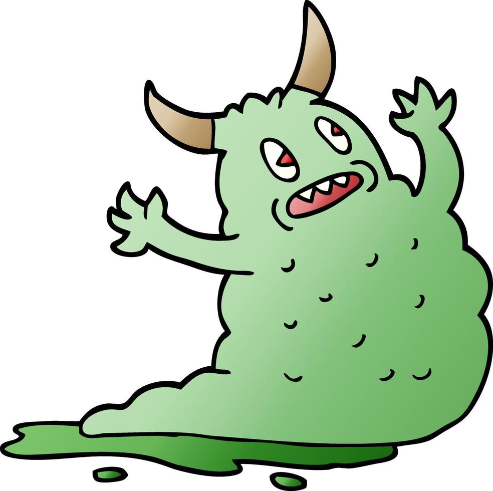 cartoon doodle demon vector